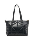 Shopper in ecopelle #nero