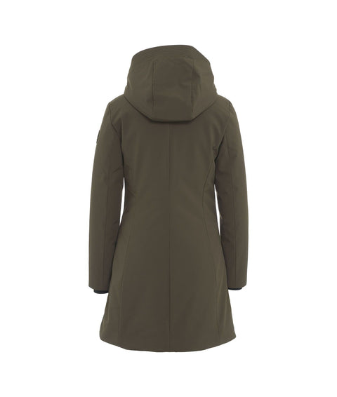 Giacca softshell 'Firth Down Parka' #verde