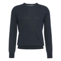 Maglia a maniche lunghe in lana #blu