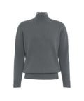 Maglione a collo alto #grigio