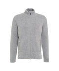 Maglione con zip #grigio