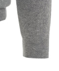 Maglione dolcevita in cashmere #grigio