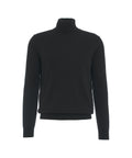 Maglione dolcevita in cashmere #nero