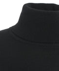 Maglione dolcevita in cashmere #nero