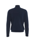 Maglione dolcevita in cashmere #blu