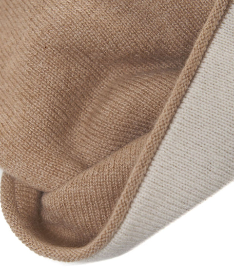 Berretto in cashmere #beige