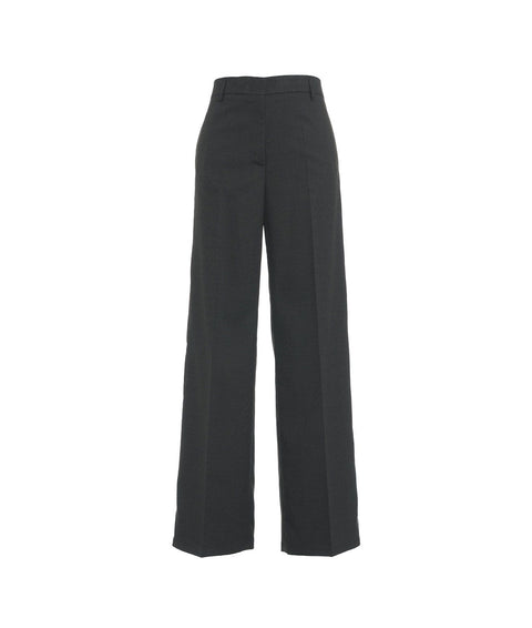 Pantalone glencheck #grigio