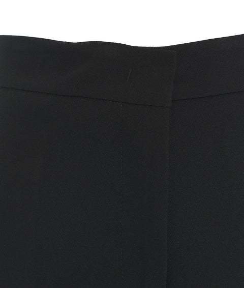 Pantaloni con piega #nero