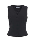 Gilet monopetto #nero