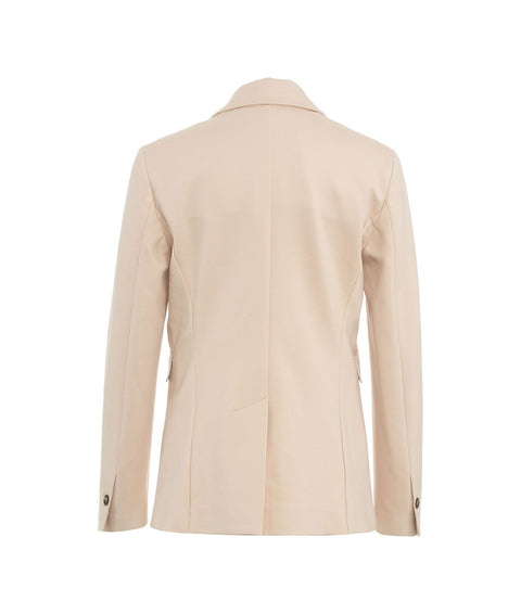 Blazer monopetto #beige