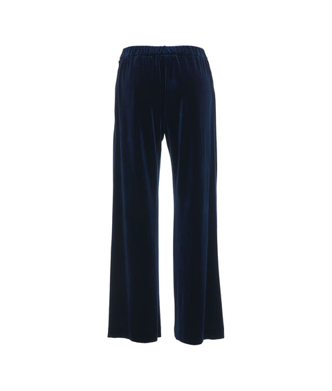 Pantaloni in velluto #blu