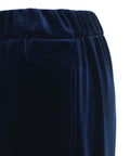 Pantaloni in velluto #blu