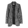 Blazer di paillettes #argento