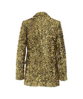 Blazer di paillettes #oro