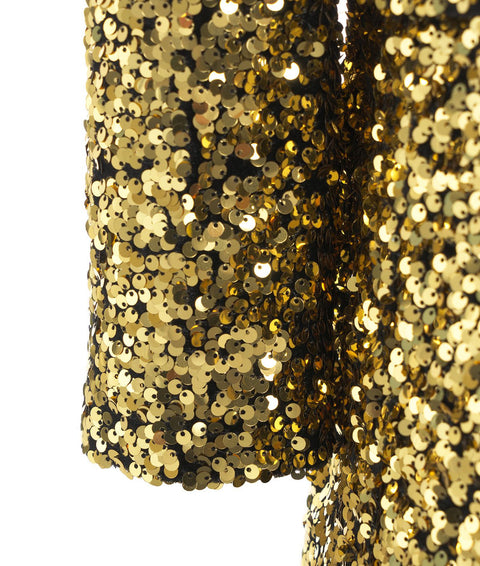 Blazer di paillettes #oro