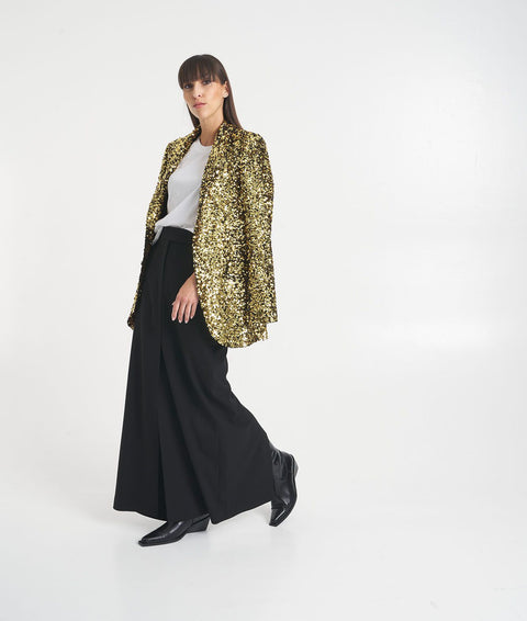 Blazer di paillettes #oro