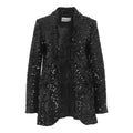 Blazer di paillettes #nero