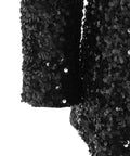 Blazer di paillettes #nero