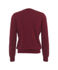 Pullover in maglia #rosso