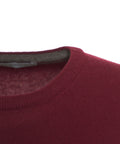 Pullover in maglia #rosso