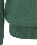 Pullover in maglia #verde