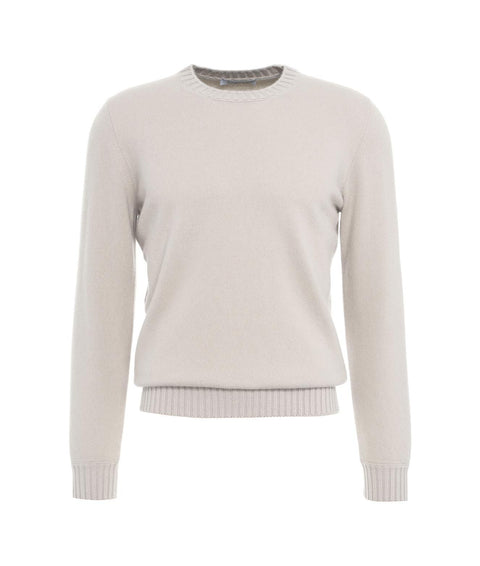 Maglione in cashmere #grigio