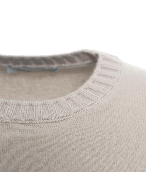 Maglione in cashmere #grigio