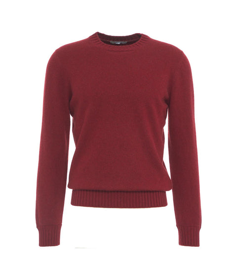 Maglione in cashmere #rosso