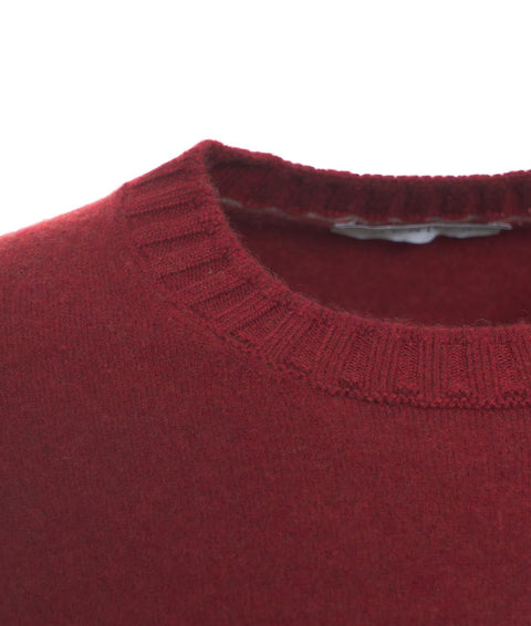 Maglione in cashmere #rosso