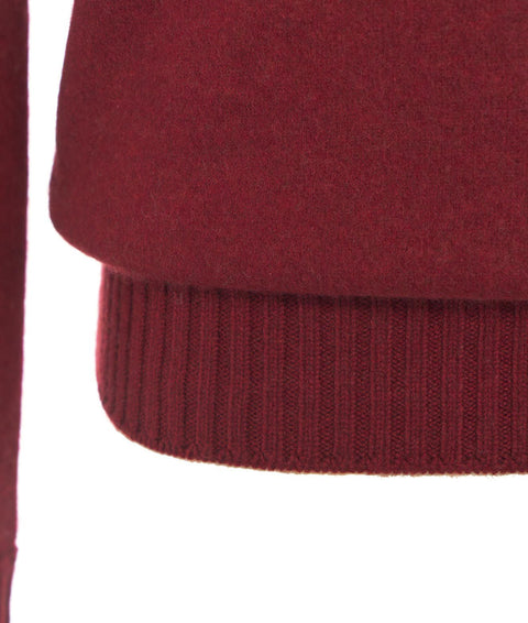 Maglione in cashmere #rosso