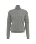 Maglia dolcevita in lana merino #grigio