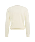 Maglione in misto merino #bianco