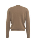 Maglione in misto merino #marrone