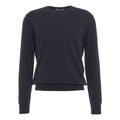 Maglione in misto merino #blu