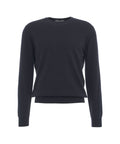 Maglione in misto merino #blu