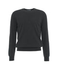 Maglione in misto merino #grigio