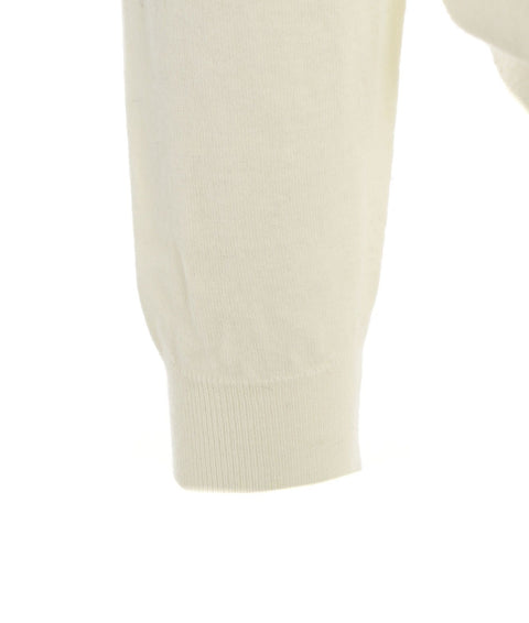 Maglia in misto merino #bianco