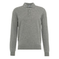 Maglia in misto merino-cashmere #grigio