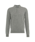 Maglia in misto merino-cashmere #grigio