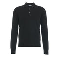 Maglia in misto merino-cashmere #nero