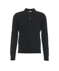 Maglia in misto merino-cashmere #nero