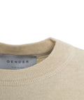 Maglia in misto merino #beige