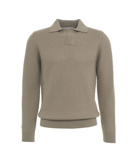 Maglia in lana merino #beige