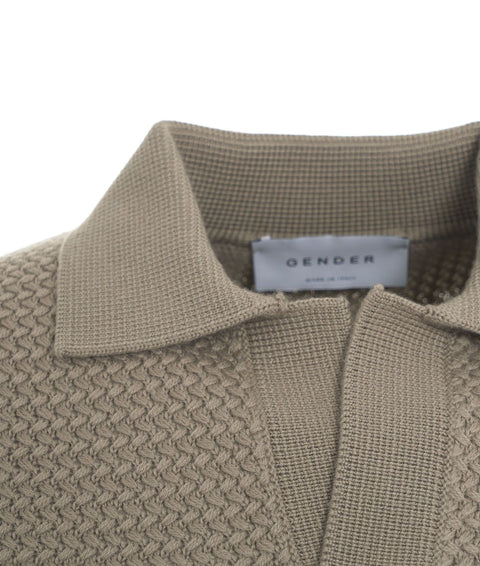 Maglia in lana merino #beige