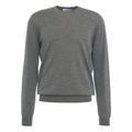 Maglia leggera in lana merino #grigio