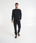 Maglia leggera in lana merino #nero