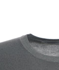 Maglione a maglia in merino #grigio