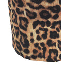 Midi abito con stampa animalier #marrone