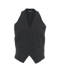 Gilet monopetto #nero