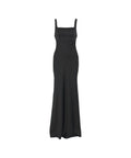 Maxi abito con cut-out sul retro #nero